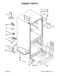 Diagram for 02 - Cabinet Parts