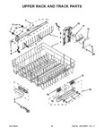 Diagram for 11 - Upper Rack And Track Parts