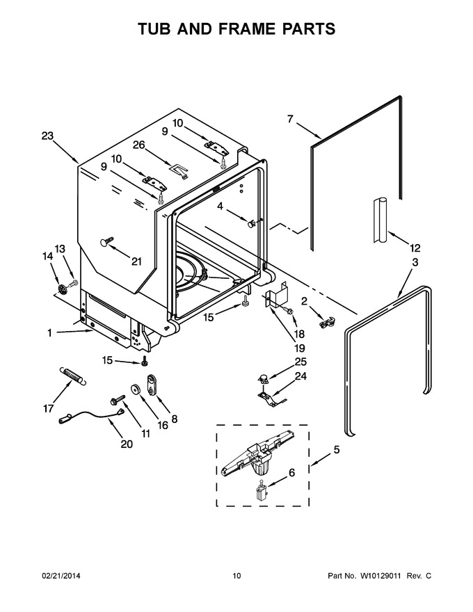 Diagram for KUDW03CTSS0