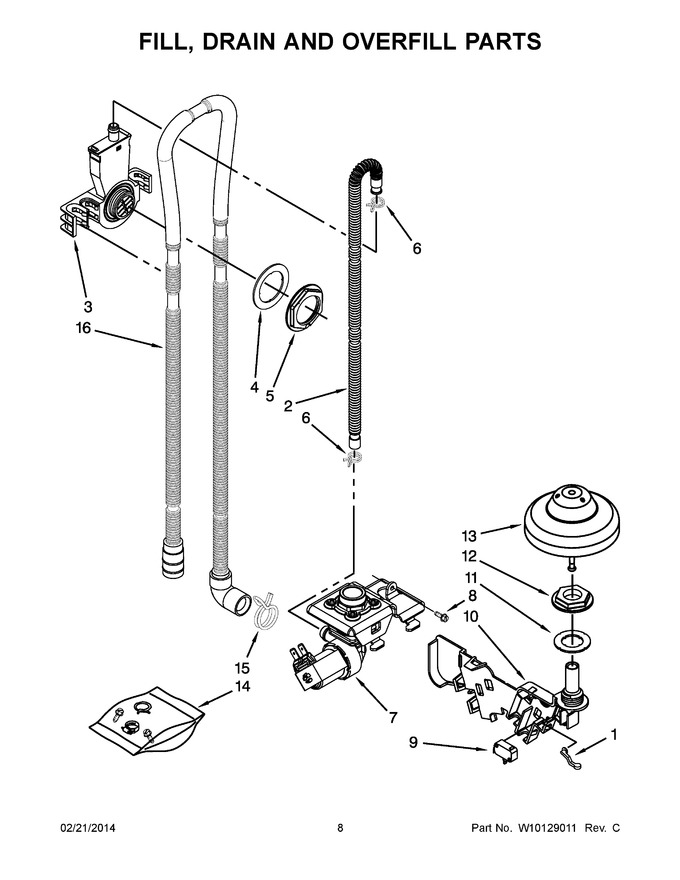 Diagram for KUDW03CTBL0