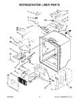 Diagram for 03 - Refrigerator Liner Parts