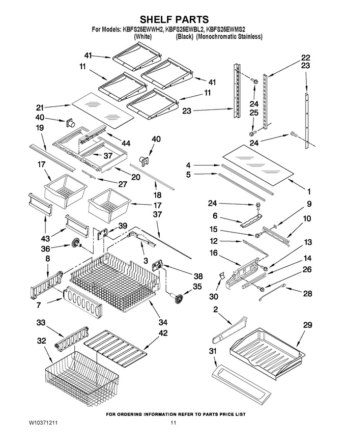 Diagram for KBFS25EWBL2