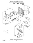 Diagram for 09 - Dispenser Front Parts