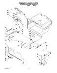 Diagram for 06 - Freezer Liner Parts