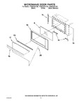 Diagram for 09 - Microwave Door Parts