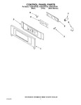 Diagram for 02 - Control Panel Parts