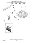 Diagram for 10 - Lower Rack Parts