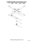 Diagram for 11 - Lower Washarm And Strainer Parts