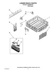 Diagram for 10 - Lower Rack Parts