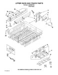 Diagram for 09 - Upper Rack And Track Parts