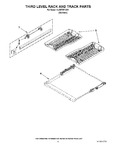 Diagram for 11 - Third Level Rack And Track Parts