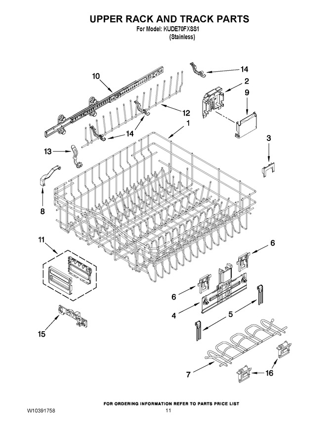 Diagram for KUDE70FXSS1