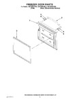 Diagram for 07 - Freezer Door Parts