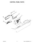 Diagram for 03 - Control Panel Parts