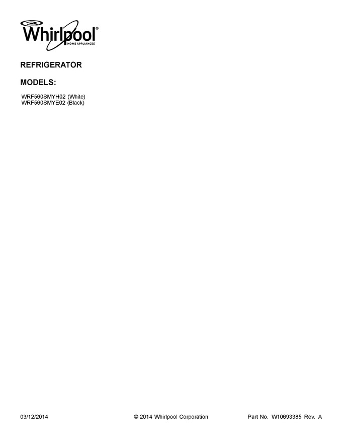 Diagram for WRF560SMYH02