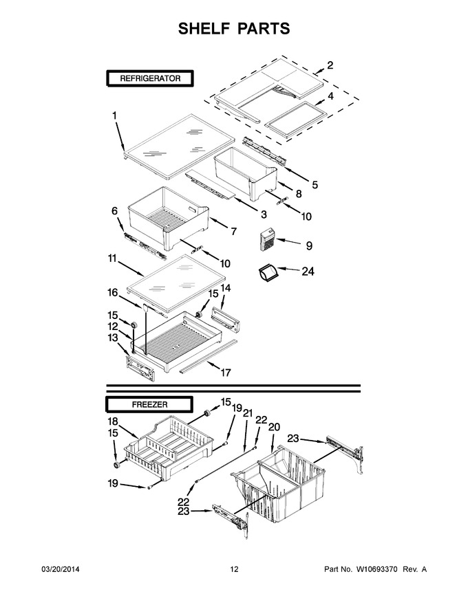 Diagram for WRF560SMYB02