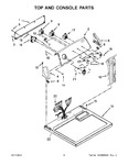 Diagram for 03 - Top And Console Parts