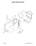 Diagram for 04 - Oven Door Parts