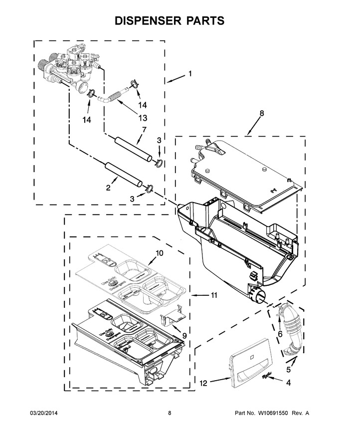 Diagram for WFW95HEDW0