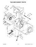 Diagram for 06 - Tub And Basket Parts