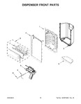 Diagram for 09 - Dispenser Front Parts