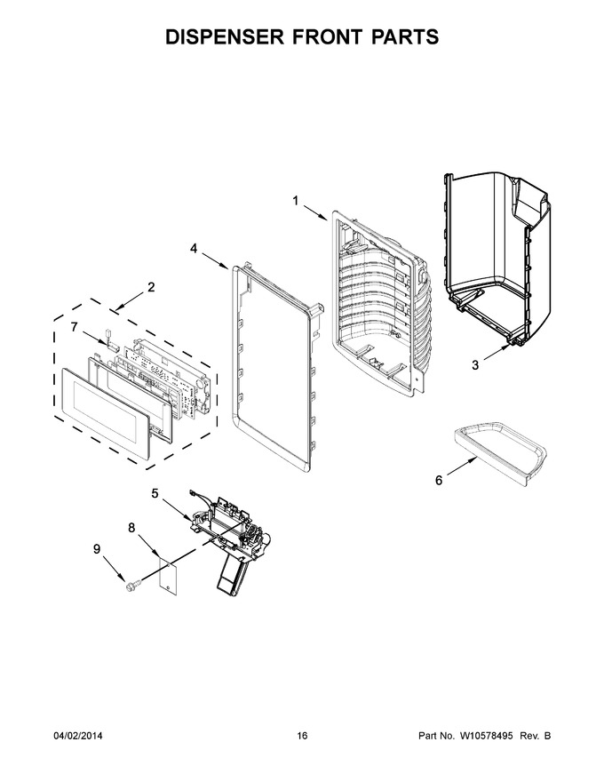 Diagram for WRF736SDAM10