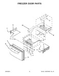 Diagram for 08 - Freezer Door Parts