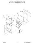 Diagram for 05 - Upper Oven Door Parts