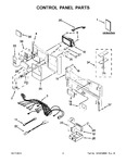 Diagram for 02 - Control Panel Parts