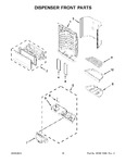 Diagram for 09 - Dispenser Front Parts