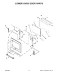 Diagram for 04 - Lower Oven Door Parts