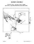 Diagram for 06 - Burner Assembly