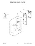 Diagram for 02 - Control Panel Parts