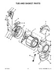 Diagram for 09 - Tub And Basket Parts