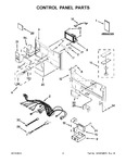 Diagram for 02 - Control Panel Parts