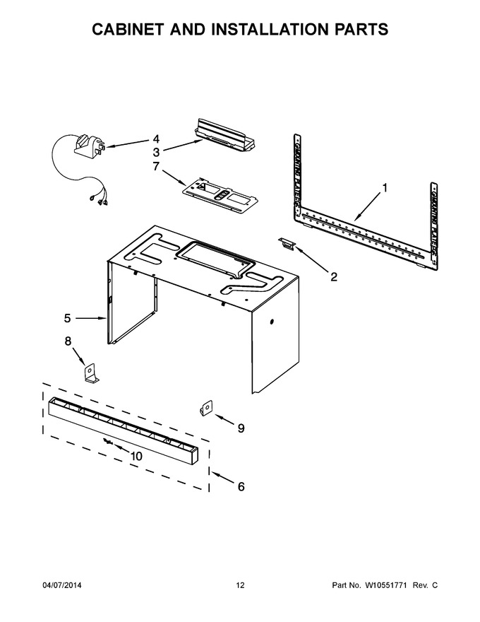 Diagram for WMH31017AD1