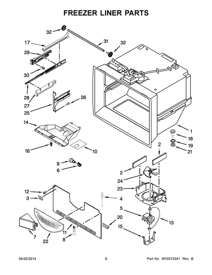 Diagram for KBFS22EWBL7