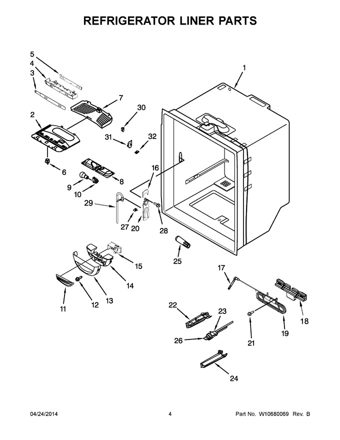 Diagram for WRF540CWBB00