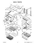 Diagram for 08 - Shelf Parts