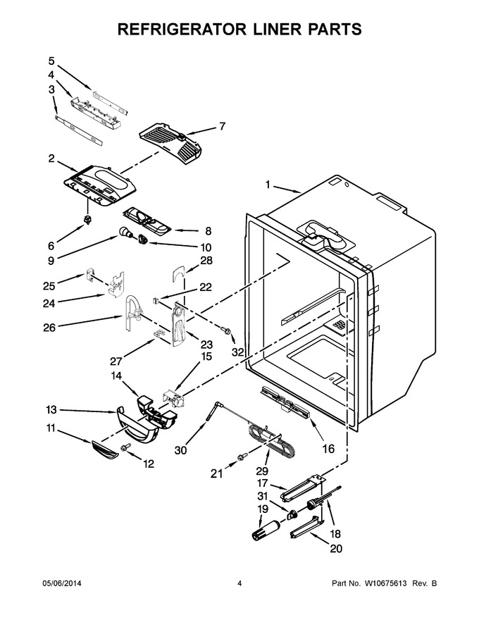 Diagram for KBFS25ECWH00