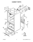 Diagram for 02 - Cabinet Parts