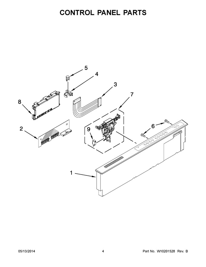 Diagram for KUDW03CTBL3