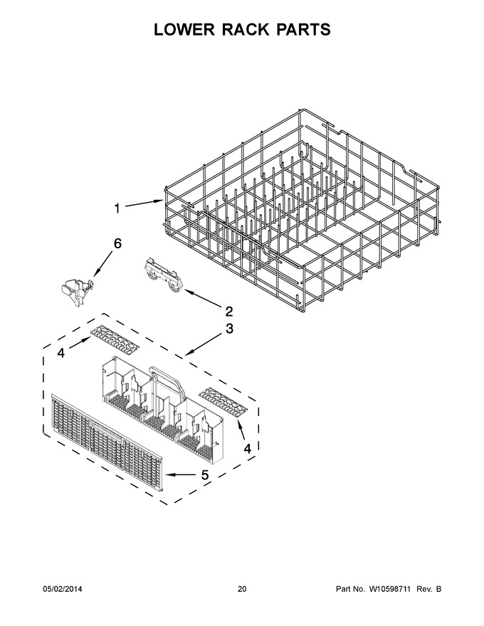 Diagram for WDT710PAYB4