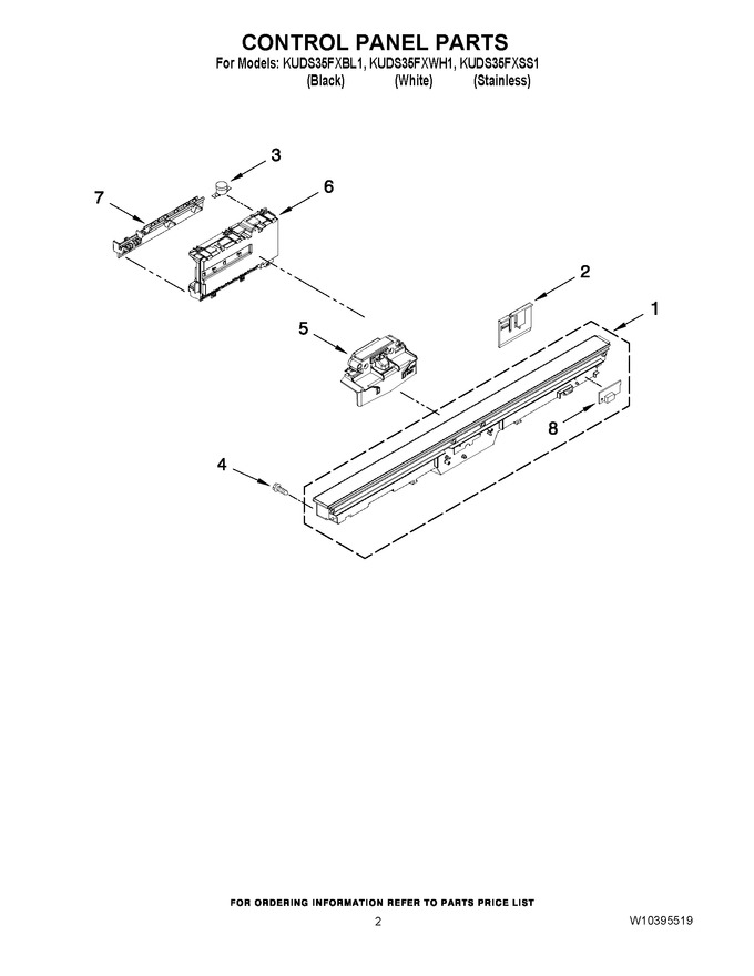 Diagram for KUDS35FXWH1