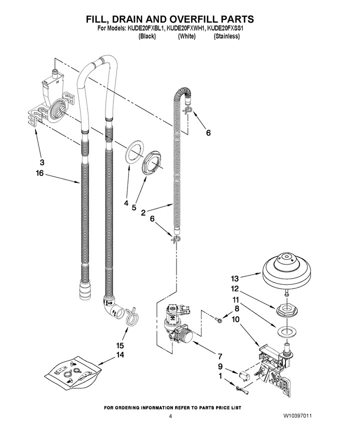 Diagram for KUDE20FXWH1