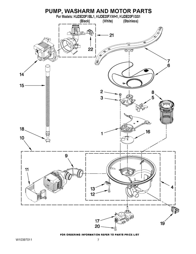 Diagram for KUDE20FXWH1