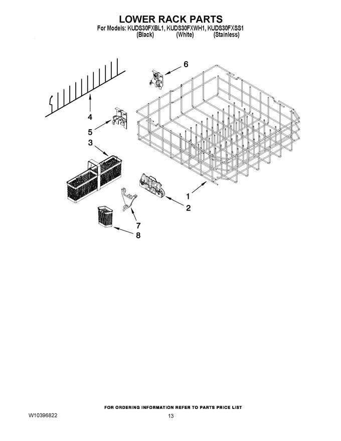 Diagram for KUDS30FXWH1