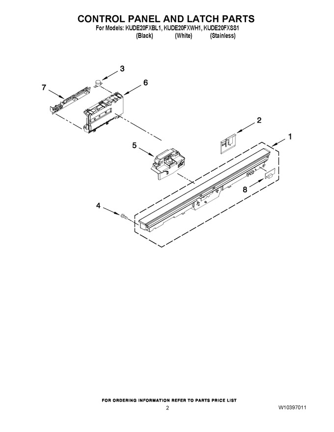 Diagram for KUDE20FXWH1