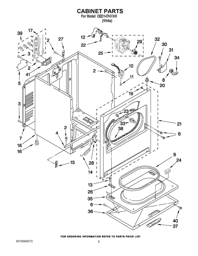 Diagram for CED147HXW0