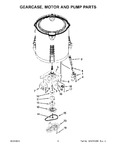 Diagram for 05 - Gearcase, Motor And Pump Parts